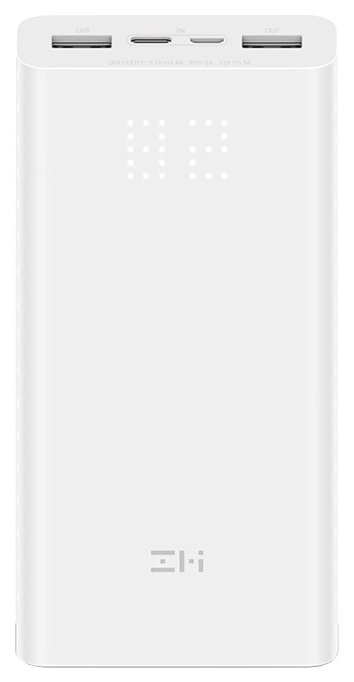 Внешний аккумулятор Power Bank Xiaomi ZMI Aura 20000 mAh 18W Quick Charge 3.0 (QB821 White)