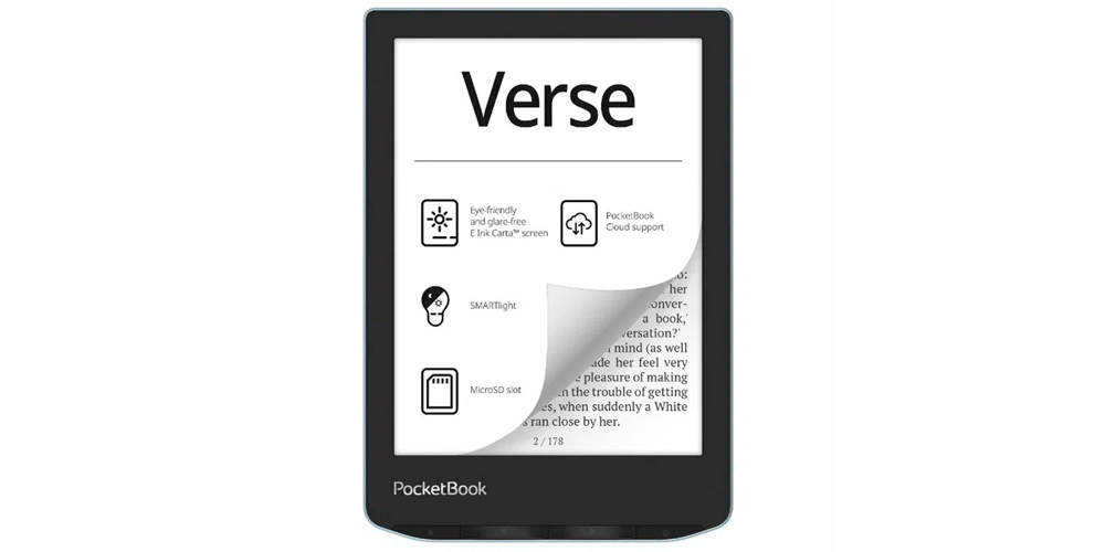 Электронная книга PocketBook 629 Verse серый