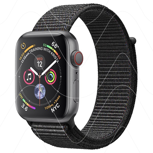 Часы Apple Watch Series 4 GPS 40mm Space Gray Aluminum Case with Black Sport Loop