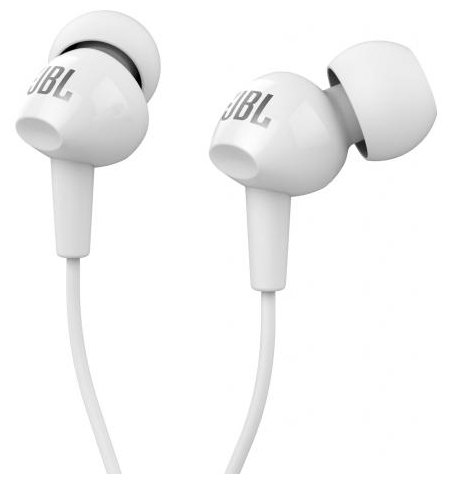 Стерео-наушники JBL C100SI (Белый)