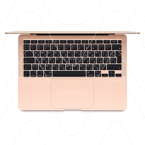 Apple MacBook Air 13 (2020) Quad Core i5 1,1 ГГц, 8 ГБ, 512 ГБ SSD, Gold