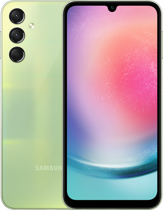 Смартфон Samsung Galaxy A24 4/128 ГБ, зеленый