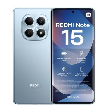 Смартфон Xiaomi Redmi Note 15 6/128Gb Blue Смартфон Xiaomi Redmi Note 15 6/128Gb Blue