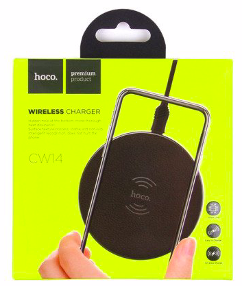 Беспроводное зарядное устройство HOCO CW14 Round Wireless Charger