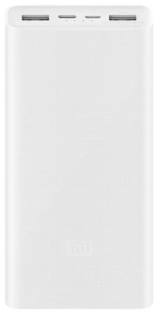 Аккумулятор Xiaomi Mi Power Bank 3 20000 (PLM18ZM), белый.jpg