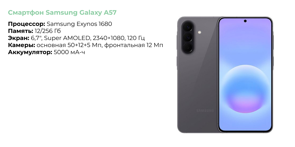 Samsung Galaxy A57