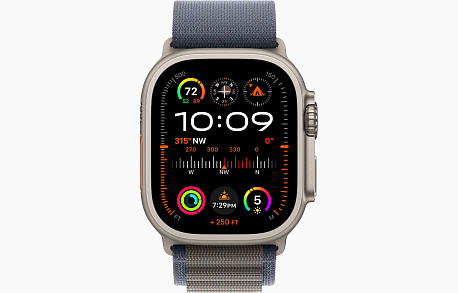Умные часы Apple Watch Ultra 2 GPS+Cellular 49mm Titanium Case with Blue Alpine Loop (EU)