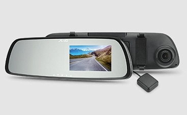 Видеорегистратор-зеркало Mio MiVue R45 (GPS)