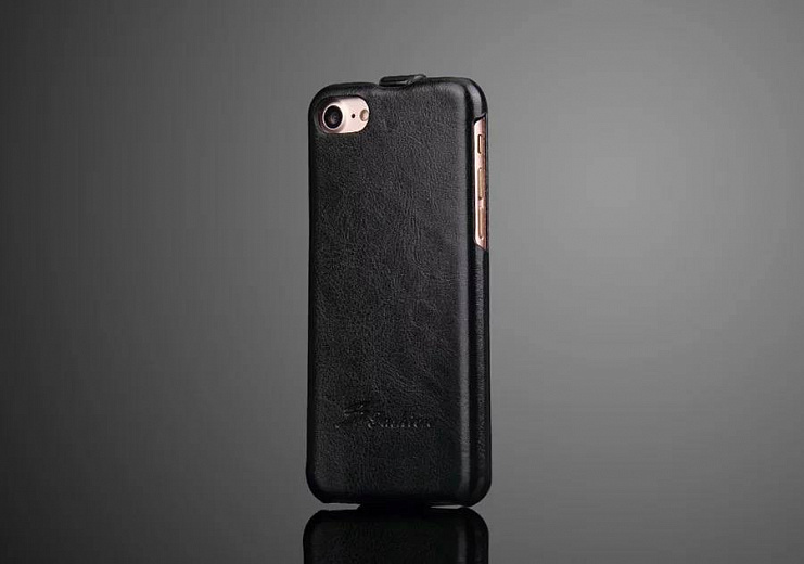 Чехол-книжка Fashion Vertical Leather Flip Case для iPhone 13 Pro (Черный)