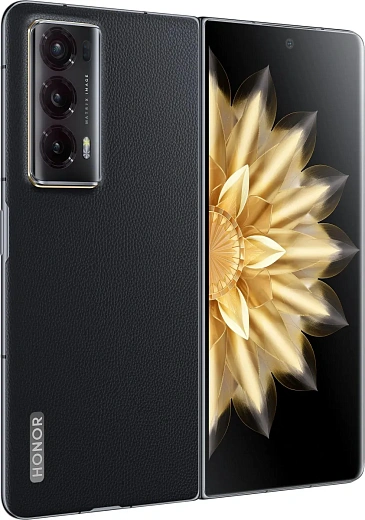 Смартфон HONOR Magic V2 16/512 ГБ, черный (экокожа)
