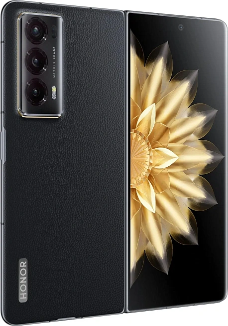 Смартфон HONOR Magic V2 16/512 ГБ, черный (экокожа)