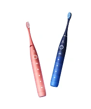 Звуковая зубная щетка Oclean Find Duo Set, Синяя + Красная