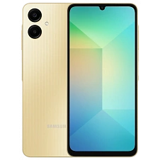 Смартфон Samsung Galaxy A06 4/128Gb, золотой