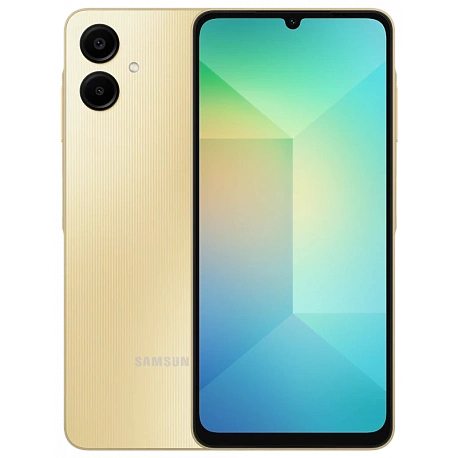 Смартфон Samsung Galaxy A06 4/128Gb, золотой