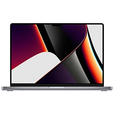 Ноутбук Apple MacBook Pro 16" (M1 Max 10C CPU, 32C GPU, 2021) 32 ГБ, 1 ТБ SSD, серый космос