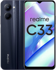 Смартфон realme C33 4/64 ГБ, черный