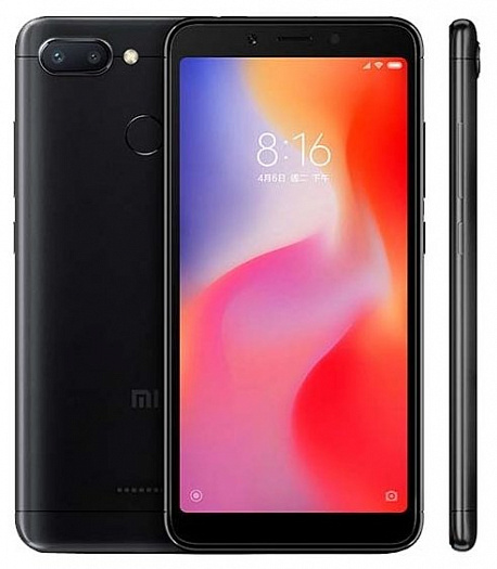 Xiaomi Redmi 6 32Gb+3Gb Black (EU Global)