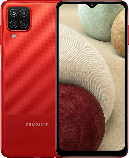 Смартфон Samsung Galaxy A12 (SM-A127) 3/32 ГБ RU, красный