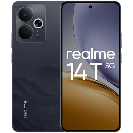 Смартфон Realme 14T 5G 8/256 ГБ, черный