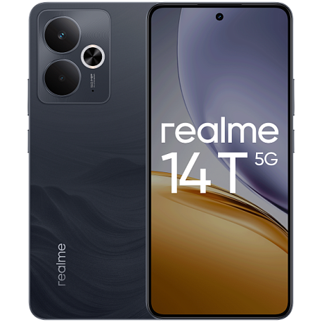 Смартфон Realme 14T 5G 8/256 ГБ, черный