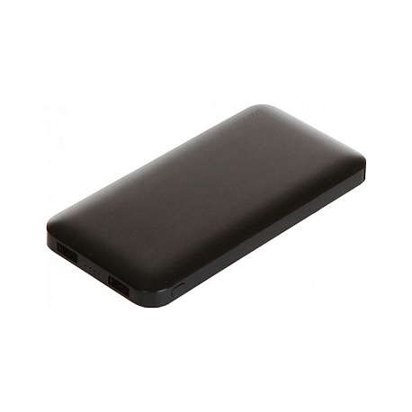 Внешний аккумулятор Power Bank Xiaomi SOLOVE 10000mAh с 2xUSB + кожаный чехол (001M Black)
