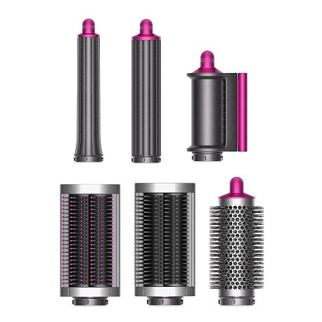 Стайлер Dyson Airwrap Complete Long, фуксия/никель