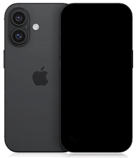 Смартфон Apple iPhone 16 256GB Black (eSim)