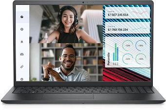 Ноутбук 15.6'' Dell Vostro 3520, Intel Core i3 1215U, 8ГБ DDR4, 512ГБ SSD