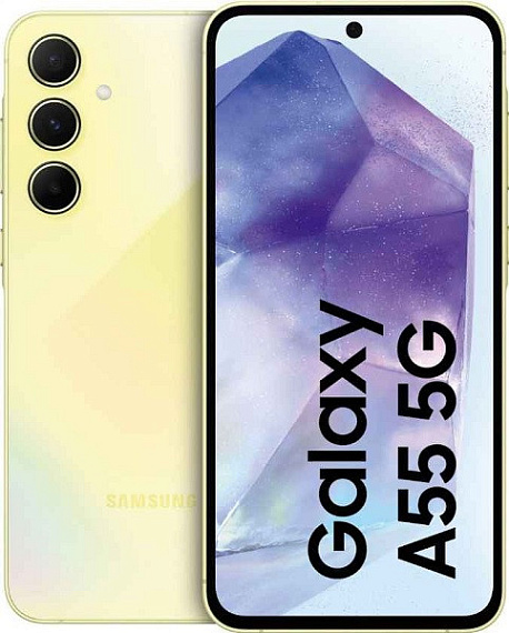 Смартфон Samsung Galaxy A55 5G 8/256GB, Lemon