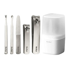 Набор Xiaomi Nextool Nail Clipper Set, серебристый, 5 предметов (NE20015)