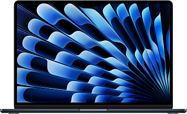 Ноутбук Apple MacBook Air 15" (M2, 8C CPU/10C GPU, 2023), 8 ГБ, 256 ГБ SSD, Midnight