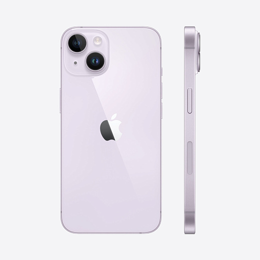 Смартфон Apple iPhone 14 256GB Purple (Sim+E-Sim)