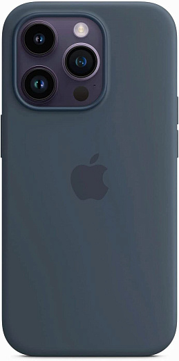 Чехол Apple Silicone Case MagSafe для iPhone 14 Pro Max (MPTP3FE/A) (Синий)