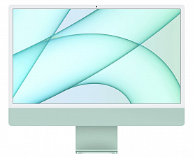 Apple iMac 24" Retina 4,5K, (M1 8C CPU, 8C GPU), 16 ГБ, 256 ГБ SSD, зеленый
