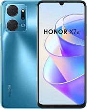 Смартфон Honor X7a 4/128 ГБ, синий океан