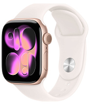 Умные часы Apple Watch Series 11 42mm Rose Gold Aluminium with Light Blush Sport Band