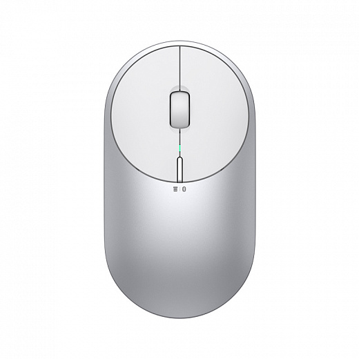 Беспроводная компактная мышь Xiaomi Mi Portable Mouse 2, серебристый