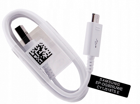 Кабель Samsung EP-DG925 Micro-USB White