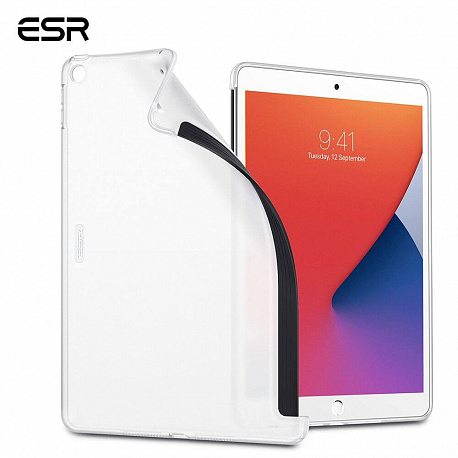Чехол ESR Back-Cover Desing для iPad 9 10.2 (2021) (Прозрачный)