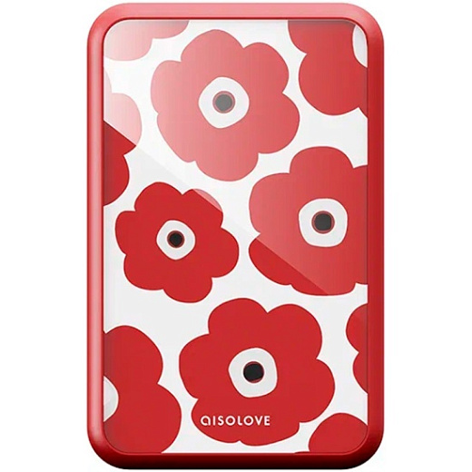 Внешний аккумулятор SOLOVE 10000mAh Magnetic MagSafe 20W QC 3PD 3A (W21), красный