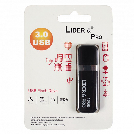 Флеш-накопитель Lider 16Gb USB 3.0