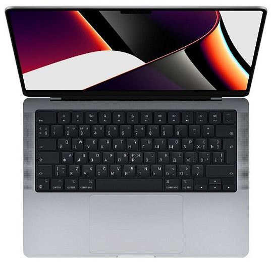 Apple MacBook Pro 14" (M1 Pro 8C CPU, 14C GPU, 2021) 16 ГБ, 512 ГБ SSD, серый космос
