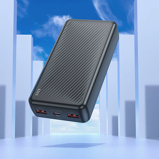 Внешний аккумулятор Borofone BJ56A 20000 mAh QC3.0 PD 22.5W, черный