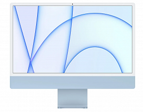 Apple iMac 24" Retina 4,5K, (M1 8C CPU, 8C GPU), 16 ГБ, 256 ГБ SSD, синий