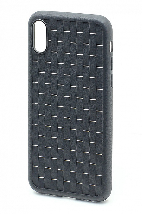 Накладка силиконовая для iPhone X (плетение)