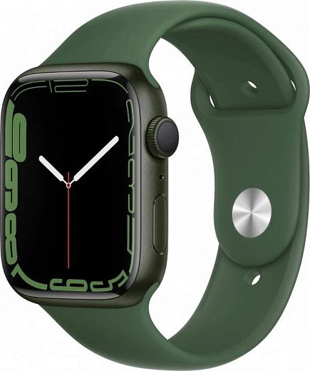 Умные часы Apple Watch Series 7 41 мм Aluminium Case RU, зеленый клевер