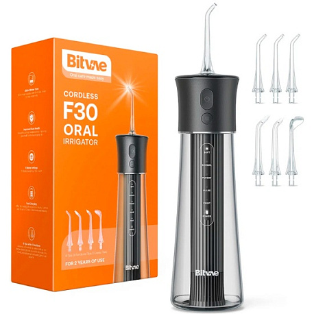 Ирригатор Bitvae F30 Water Flosser, черный