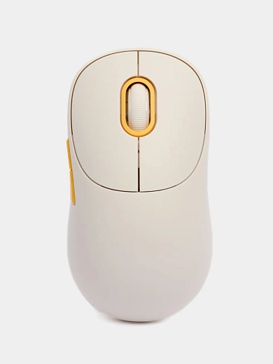 Мышь беспроводная Xiaomi Wireless Mouse 3, бежевая (XMWXSB03YM)