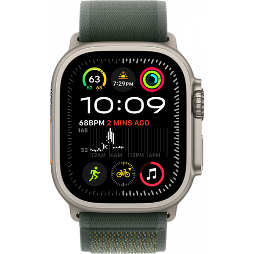 Умные часы Apple Watch Ultra 2 (2024) 49mm Titanium Case with Green Trail Loop (EU) Умные часы Apple Watch Ultra 2 (2024) 49mm Titanium Case with Green Trail Loop (EU)