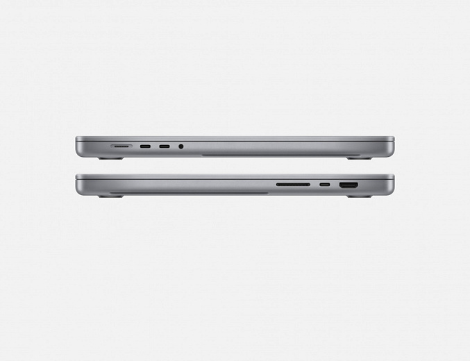 Apple MacBook Pro 16" (M1 Pro 10C CPU, 16C GPU, 2021) 16 ГБ, 512 ГБ SSD, серый космос